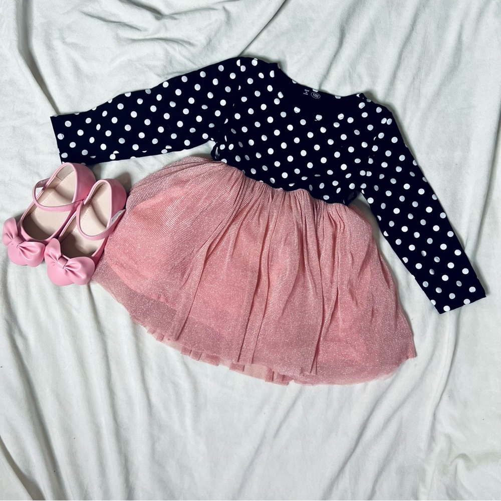 Sparkly Polka Dot Dress